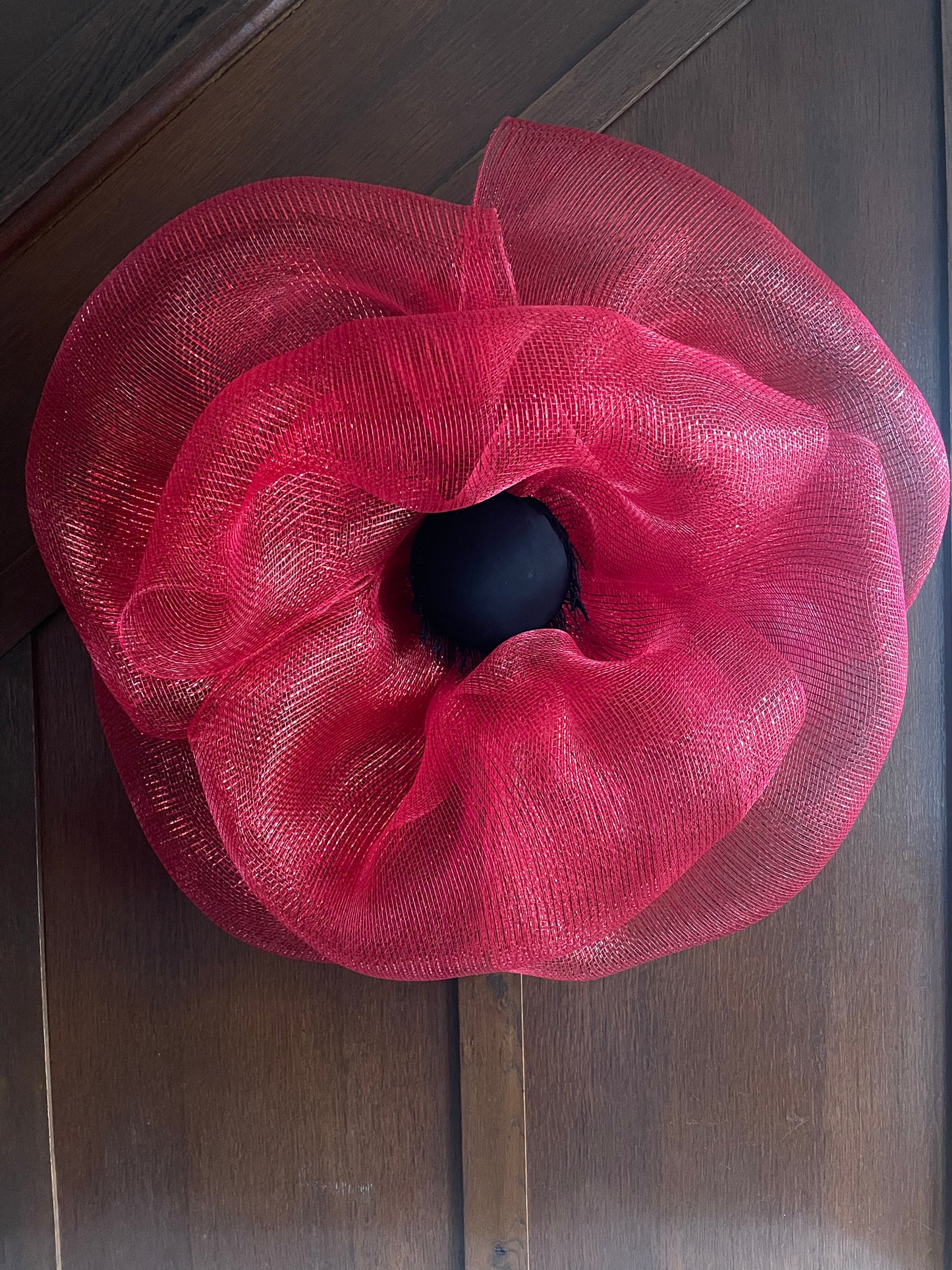 Mansfield Remembrance Poppy Door Hanger